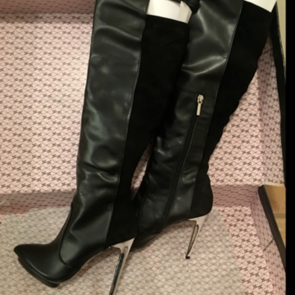 Victoria's Secret Suede Boots - Picture 1 of 8